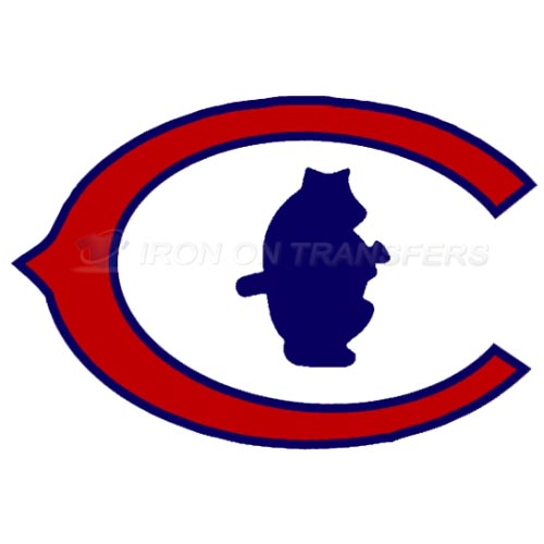 Chicago Cubs Iron-on Stickers (Heat Transfers)NO.1487
